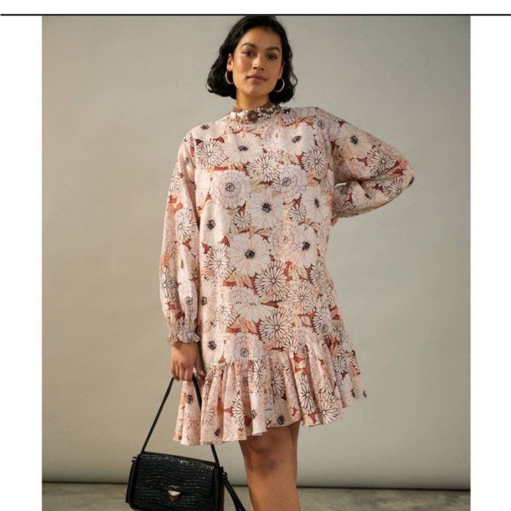 Anthropologie embellished dress